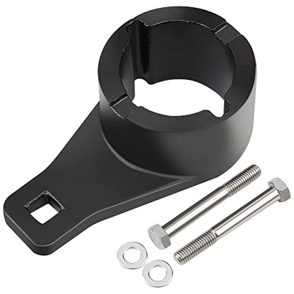 Crankshaft Damper Pulley with 2PCS Crank, Harmonic Damper Pulley Holding Holder Tool for Lexus Toyota 3.0L V6, 3.3L V6, 4.0L V8, 4.3L V8, 4.7L V8