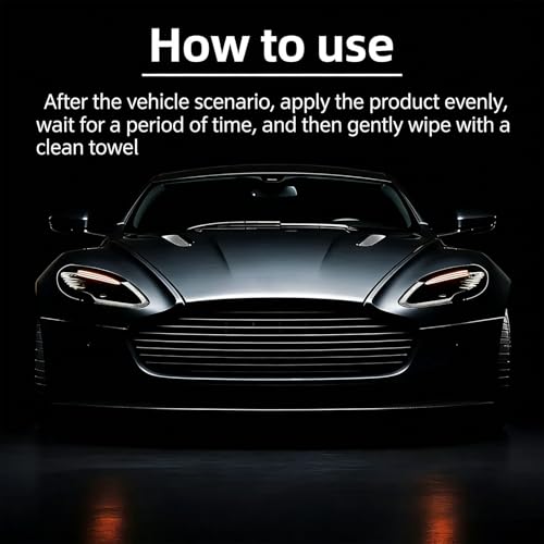 Bottone Car Glass Cleaning Coating Set, Dual Effect with Microfiber Towel, Road Grime, & Water Spots, Anti-Glare & Water-Repellent Coating for Safer Night Driving