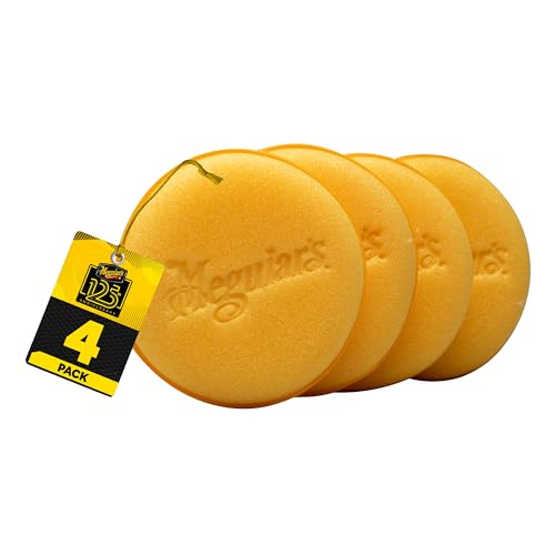 Meguiar's W0004 Supreme Shine 4" Foam Applicator Pads – 4 Pack - size: No Size