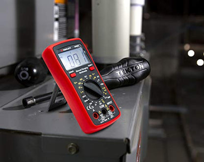 Triplett MM300 True RMS 2000 Count Manual Ranging Digital Multimeter - AC/DC Voltage, AC/DC Current, Resistance, Temperature, Diode, Continuity - size: MM300, style: Standard