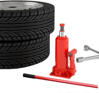 Jack Handle for Car Bottle Vertical Hydraulic Bottle Jack Handle Red 5t-10t - size: 5t-10t