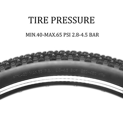 Hycline 2-Pack Mountain Bike Tires Set: 20/24/26/27.5-inch Folding Replacement High-Performance Wear-Resistant Bicycle Tires and Pair Inner Tubes with Tire Levers for MTB Off-Road Bike - color: 27.5x2.125-30TPI
