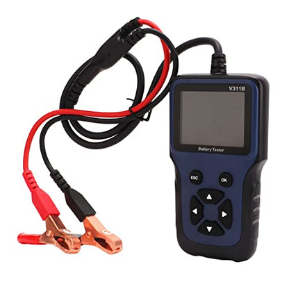 Battery Load Scanner Tool, 2.8 inch Display 12V Car Battery Tester V311B Multi Functional 100-2000CCA Powerful for Pick Up Truck