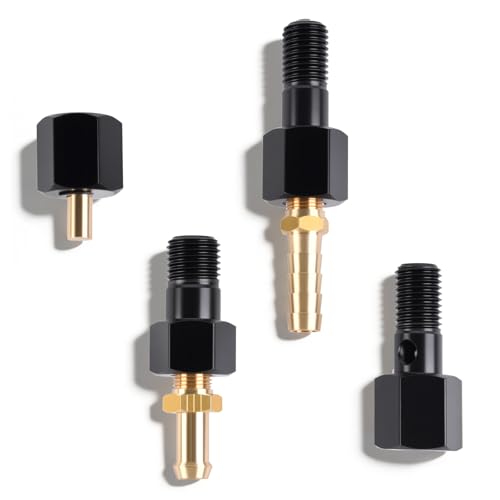 Fuel System Test Fitting Adapter Kit Fit for 5.9L Cummins Diesel Engine 9011 9012 9013 9014, High-Precision Fuel Pressure Testing Tool Set