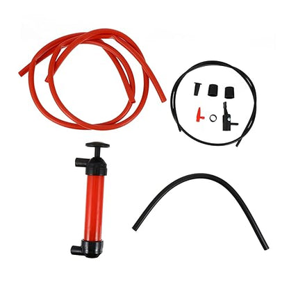 Gatuida 1 Set Oil Extractor Fuel Transfer Pumps Hose Hand Pump Siphon Hose Manual Oil Pumps Fuel Hose Transfer Pump Kit Extractor Car Accessories Without Pvc Oil Change Machine, 22.8X5X5CM