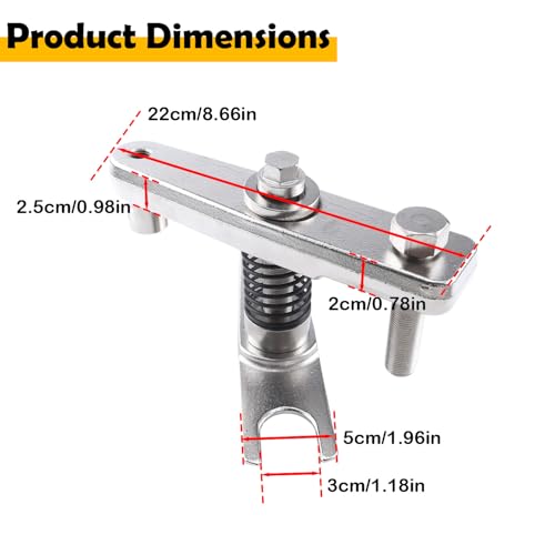 JLR-204-793A Ball Joint Separator Puller Tool Compatible with Land Rover Jaguar, Ball Joint Extractor for Suspension & Steering Repairs