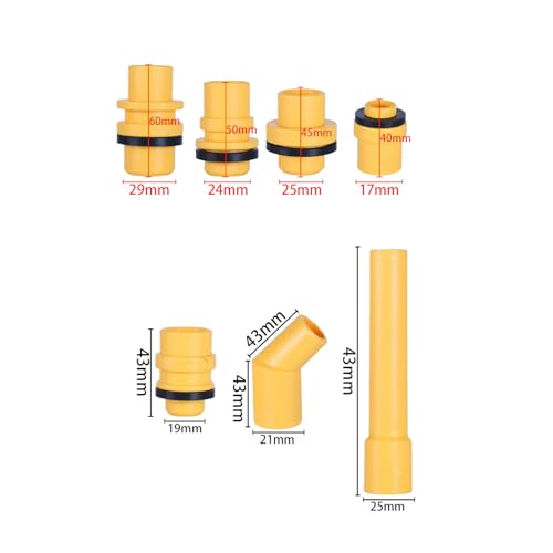 No-Spill Coolant Funel Kit Spill-Free Radiator Funnel Set Radiator Funnel Burping Kit Extra Funnels and Adapters for Universal Vehicle 15Pcs