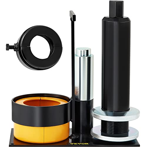 VEVOR Carrier & Pinion Bearing Puller, Compatible with Dana 30, 40, 60, 70, Ford 9" Bearings, Pinion Puller Tool with 2 Clamshells, 45# Steel Clamshell Carrier Bearing Puller for Auto Repair - style: 1-Piece Bearing