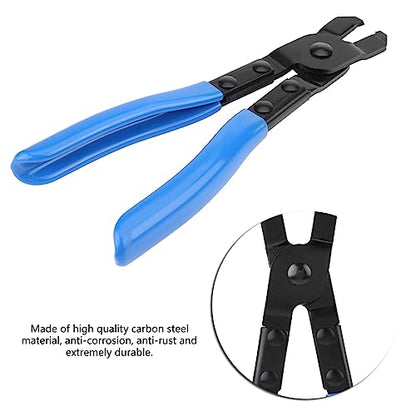 Clamp Pliers, Carbon Steel Universal Ear Type CV Boot Clamp Plier Professional Ear CV Joint Boot Clamps Band Tool Kit Auto Repair Tool Suitable for All Earless Type CVJ Boot Clamps