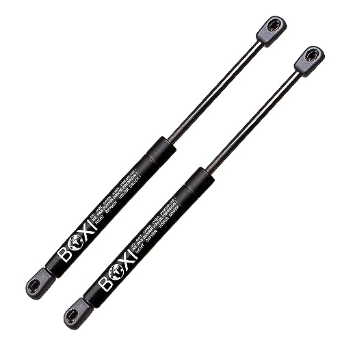 BOXI 2pcs Gas Charged Universal Lift Supports Struts Shocks Springs Dampers Extended Length 18.50 inches, Compressed Length 11.25 inches, 30 lbs Force, 10mm Ball Socket 6932