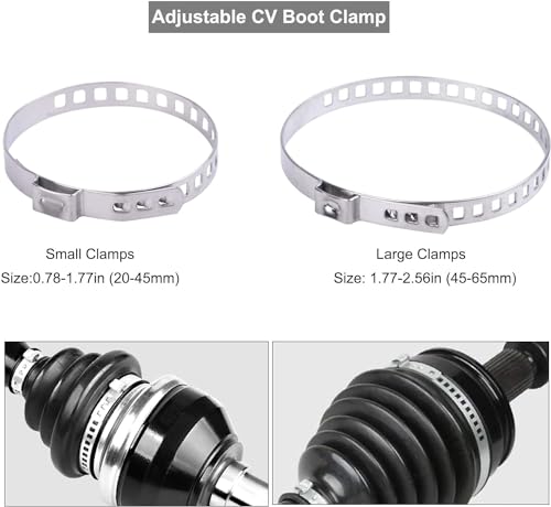 10Pcs CV Joint Boot Clamps Pliers Kit, CV Axle Boot Clamp Pliers Tool, Suitable For Most Cars