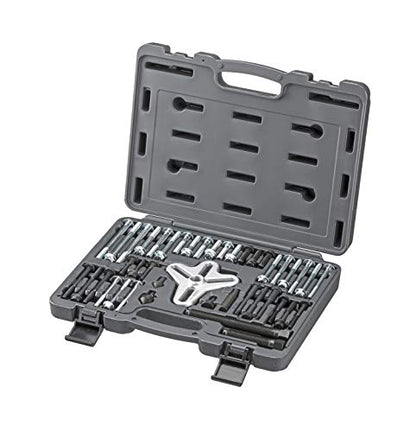 ARES 71000-43-Piece Harmonic Balancer Puller Set - Use with Harmonic Balancers, Steering Wheels, Crankshaft Pulleys and Gears - Works with Most Cars, Pickups, and SUVs - size: 43-Piece Harmonic Balancer Pull