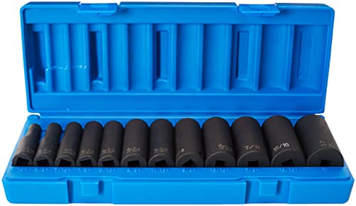 Grey Pneumatic (1213D) 3/8" Drive 12-Piece Deep Socket Set - style: 12 Piece Deep Set