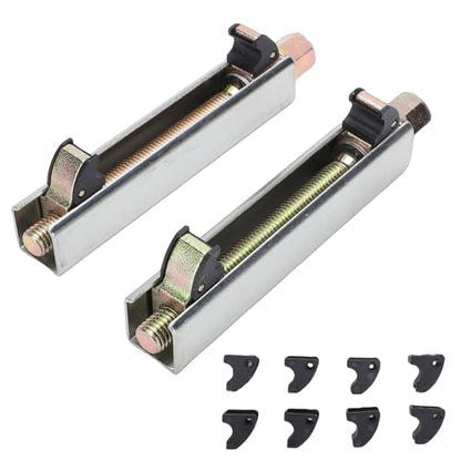 Keenso Motorcycle Coil Spring Compressor Durable Chrome Molybdenum Steel Tool for Classic & Modern Bikes with 2 Bottles