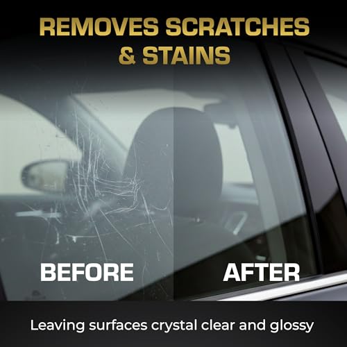 Glass Polishing Pad Discs for Use with Cerium Oxide 5 Pack | 3", 5" and 6" | Remove Scratches and Scuffs in Windshields, Windows, Table Tops and More (6") - size: 6"