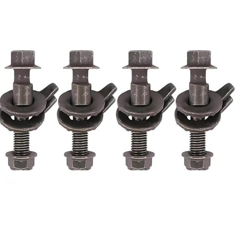 OE:81280 4Pcs 16mm Adjustable Camber Correction Alignment Kit for Front Wheels Cam Bolts-for Chevrolet,for Ford, for Honda, for Buick,for Cadillac, for Kia - size: 4PCS 16mm