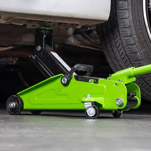 ARCAN 2-Ton Steel Low Profile Compact Floor Jack, Model A20013