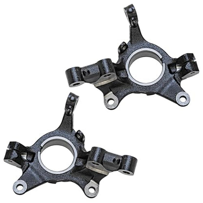 Detroit Axle - Front Steering Knuckles Struts w/Coil Springs for 2007-2014 Ford Edge 2007-2015 Lincoln MKX - 4pc Set - size: 4QU47875/ Big strut kit