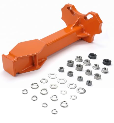 Wheel Bearing Hub Removal Tools Kit for 5, 6 and 8 Lug Bolt-On Hubs | Hub Buster Puller for Seized Wheel Bearing Hub Assemblies, Automotive Axle Hub Removal Tool - color: Orange