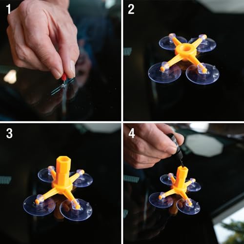 Performance Tool W3071Deluxe Car Windshield Repair Kit - style: Deluxe Car Windshield Repair Kit