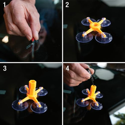 Performance Tool W3071Deluxe Car Windshield Repair Kit - style: Deluxe Car Windshield Repair Kit
