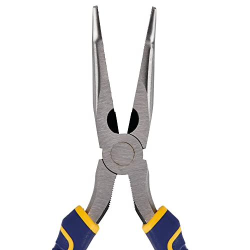 IRWIN Tools VISE-GRIP Pliers, Bent Long Nose, 8-Inch (2078228) (Pack of 2) - size: One Size (Pack of 2)