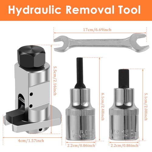 Abizarch Car Strut Spreader Tool,Hydraulic Shock Absorber Removal Tool,Universal Arm Swing Suspension Separator Metal Sheephorn Separator Tool Shock Absorber Suspension Strut Ball Joint