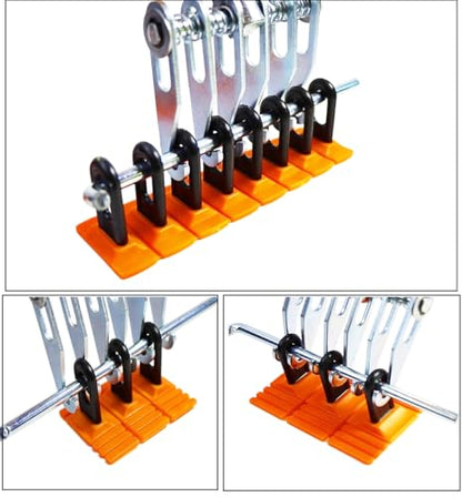 6-Claw Hook Dent Puller Tool - M16 Heavy-Duty Auto Body Repair Kit | Carbon Steel, Fits M16 Slide Hammers Only, For Cars/Motorcycle Sheet Metal Dent Removal, For Door/Hood/MC Medium Dents