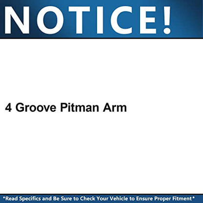 Detroit Axle - Front Pitman Idler Arm for 1999-2006 Chevrolet Silverado 1500, Suburban Avalanche GMC Sierra 1500 Tahoe Yukon Express Savana 2500 3500, Cadillac Escalade ESV EXT Replacement