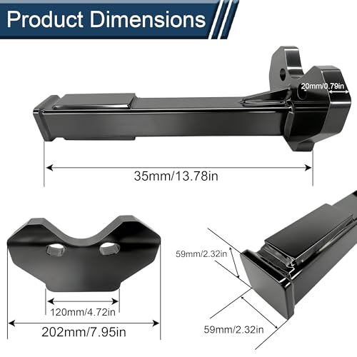 8629 Black Wheel Bearing Hub Removal Tool Kit - Replacement for ATD Tools ATD-8629, Compatible with 5/6/8 Lug Axle Bolt Hubs (Cars & Trucks)