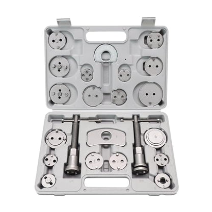 Mishimoto Brake Caliper Piston Wind Back Tool Set, Universal Compatability, 22-Piece Kit