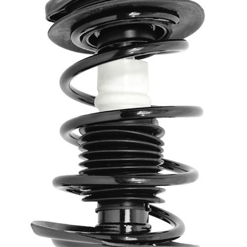 Detroit Axle - 2pc Front Struts for Mercedes-Benz C230 C250 C300 C350 [Excludes AWD Models; W204 Chassis] Quick Install Struts w/Coil Spring Assembly Replacement Suspension Shock - size: 11470x2/Pair