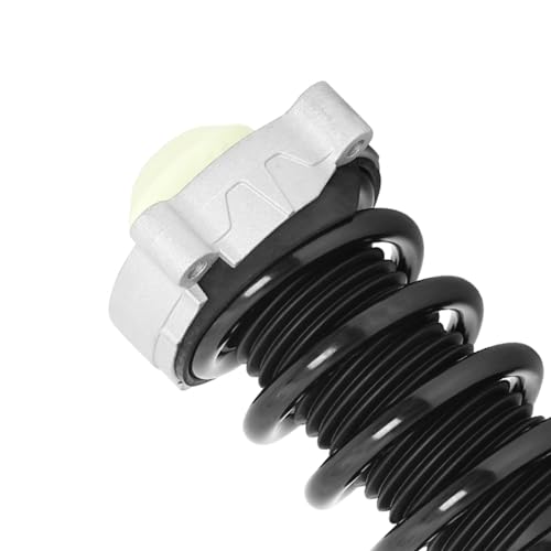 Detroit Axle - Front Struts for Porsche Cayenne Audi Q7 Volkswagen Touareg, Complete Struts with Coil Spring Assembly Ready Strut Shock Replacement [Excludes Air and Electronic Suspension] - size: 11104_11105/Pair