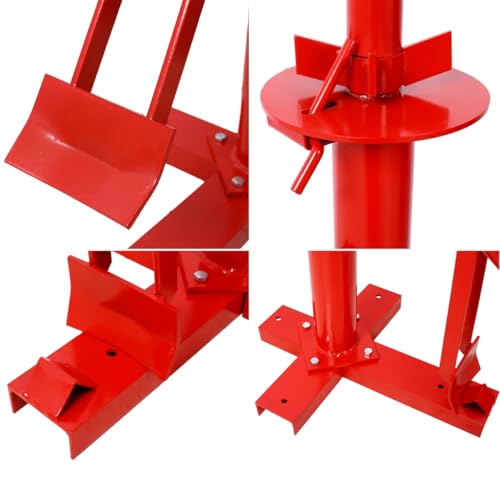 Manual Tire Changer, Professional Portable Hand Bead Breaker & Mounting Tool for 8" to 16" Tires, X-Shape Base with Anti-Rust Coating, 2025 Upgrade for Home Garage & Small Auto Shop