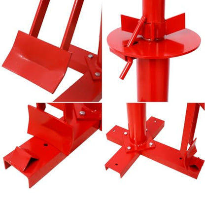 Tire Changer, Professional Manual Bead Breaker & Mounting Tool for 8"-16" Tires, Heavy-Duty X-Base Design with Anti-Rust Coating, Upgrade