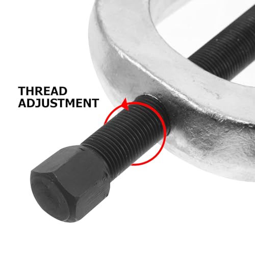 Unomor Ball Joint Separator Tool Kit with Tie Rod Remover and Lower Control Arm Puller for Vehicle Steering Suspension Maintenance, Front End Service Tool Set for Mechanics and Trucks