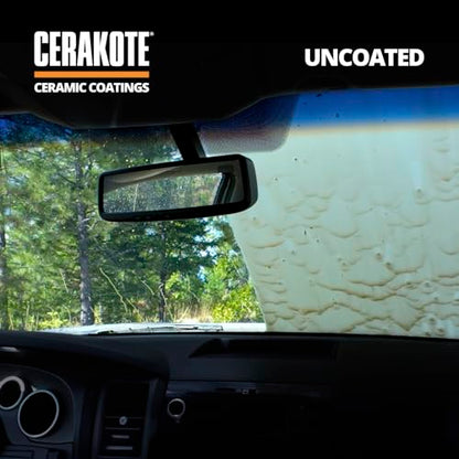 CERAKOTE® Ceramic Glass Coat Protectant - Hydrophobic Automotive Rain Repellant, Long-Lasting and Durable Ceramic Coating, Quick and Easy Application - size: 4 Wipe Kit