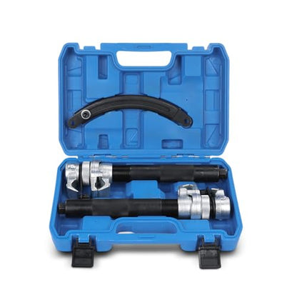 PIT66 Heavy Duty Coil Spring Compressor Tool Universal Fit Car Truck SUV Suspension Strut Remover Installer with Safety Guard