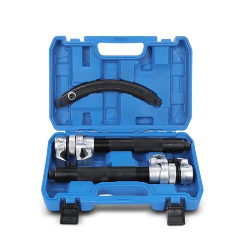 PIT66 Heavy Duty Coil Spring Compressor Tool Universal Fit Car Truck SUV Suspension Strut Remover Installer with Safety Guard