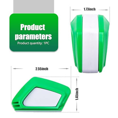 1 PC Car Wiper Blade Restorer Tool, Windshield Wiper Quickly Repair Tool, Cleaning Windshield Blade Cutter Repairer, Universal for Most Cars, Trucks, SUVs (Green)