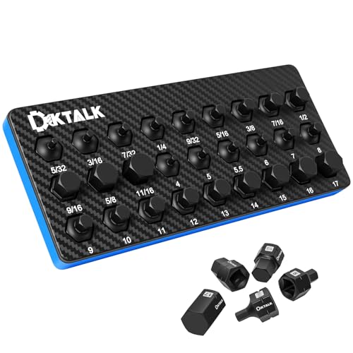3/8" Drive Stubby Hex Bit Socket Set,27PCS Impact Allen Socket Set with SAE & Metric Sizes (5/32"-11/16" & 4mm-17mm),Anti-Roll Design for Impact Use - size: 3/8" Drive socket 27PCS