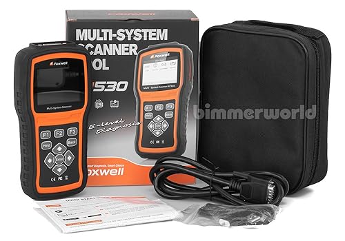 FOXWELL NT530 Plus for BMW - All Systems, All Maintenance Service - Bidirectional Diagnostic Tool OBD2 Scanner Automotive Code Reader ABS Bleed SRS Airbag SAS TPMS TPS EPB Oil Reset CKP