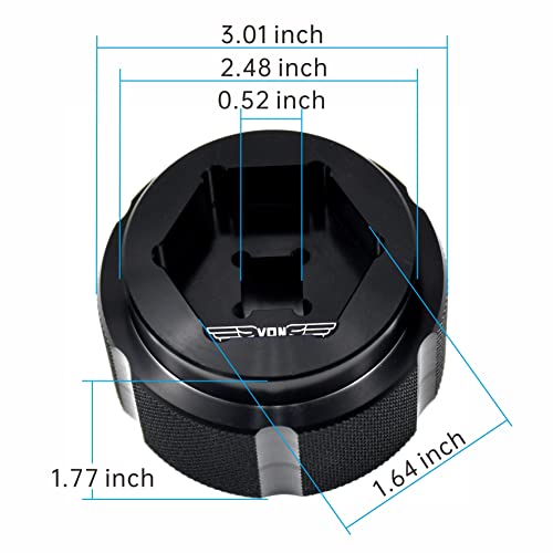 41mm + 46mm 7075 Rear Wheel Axle Nut Socket Tool for Ducati all 748 848 916 996 998 MH900 Multistrada with single sided swingarm Monster S2R S4R S4RS 796 1100 Hypermotard 796 1100 Streetfighter 848