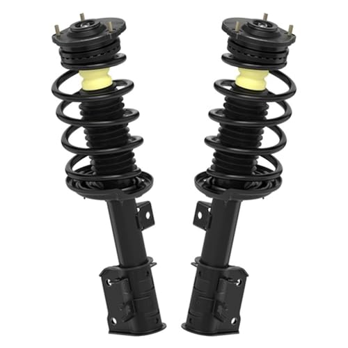 Detroit Axle - 4pc Front Struts Kit for 2015 2016 2017 2018 2019 2020 2021 2022 Ram ProMaster City, 2 Struts with Coil Spring Assembly 2 Lower Control Arms w/Ball Joint Replacement - size: 4CQ472427/Big Kit