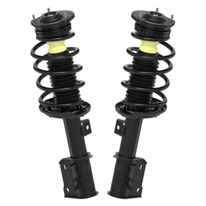 Detroit Axle - 4pc Front Struts Kit for 2015 2016 2017 2018 2019 2020 2021 2022 Ram ProMaster City, 2 Struts with Coil Spring Assembly 2 Lower Control Arms w/Ball Joint Replacement - size: 4CQ472427/Big Kit