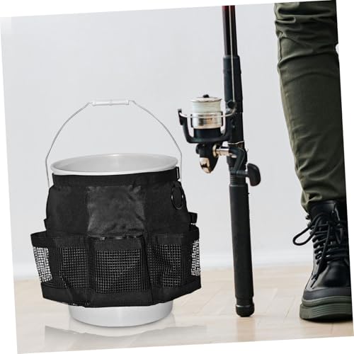 4pcs Bucket Tool Bag Organizer Bucket Storage Garden Tool Organizer Multi-Pocket Car Wash Holder