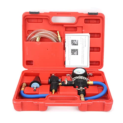 Dioche Coolant Refill Cooling System Vacuum Purge & Coolant Refill Kit with Carrying Case for Car SUV Van Cooler