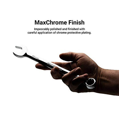 Capri Tools Combination Wrench, 12 Point, Metric (7 mm) - size: 7 mm