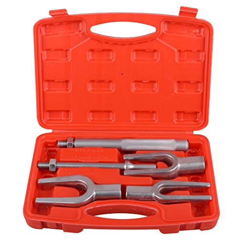 DAYUAN 5Pcs Pickle Fork Tool Set Ball Joint Separator Tie Rod Removal Kit | for Separating Ball Joints/Pitman Arms/Tie Rods, CR-V Steel, Air & Hammer Compatible, for Car Van Light Truck