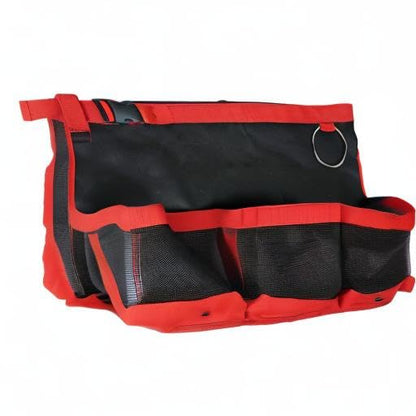 MELOTOUGH Bucket Car Wash Tool Organizer for Garden Tools Fit 3.5 to 5 Gallon Bucket (Red) - color: Red
